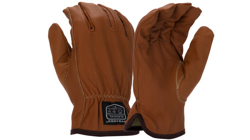 Value Goatskin Leather Driver Glove - GL3011K Case of 120 Pyramex GL3011K Safety Supply Canada