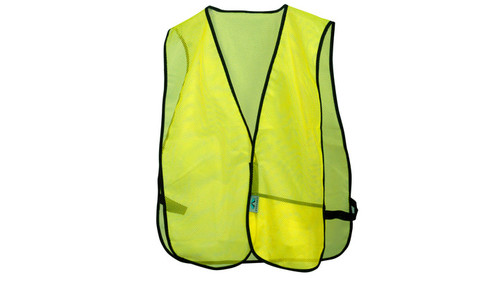 RV Series Hi-Vis Lime Value Vest - One Size Fits Most Case of 100 Pyramex RV10/RV20 Safety Supply Canada