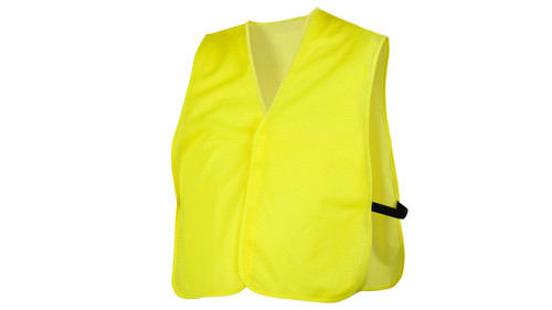 RV1NS Series Hi-Vis Vest-Universal fit-No Reflective Tape Case of 144 Pyramex RV110NS/RV120NS Safety Supply Canada