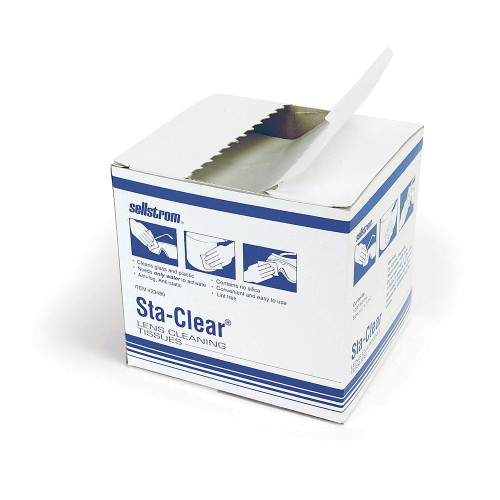 Water Activated Lens Cleaning Tissue Box | Sellstrom S23480   Safety Supply Canada