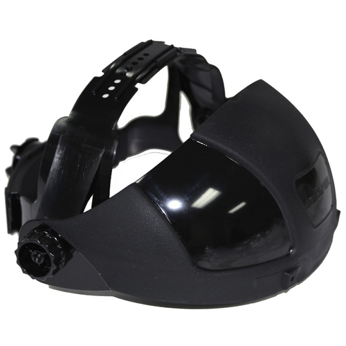 Black Crown for DP4 Face Shield (Flip-Up IR Visor Models)