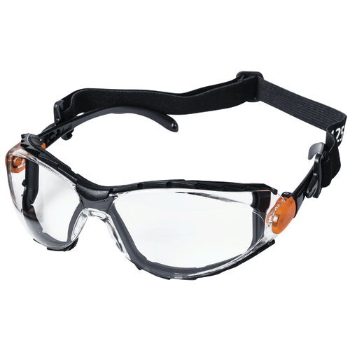 XPS502 Sealed Safety Glasses - Clear Tint