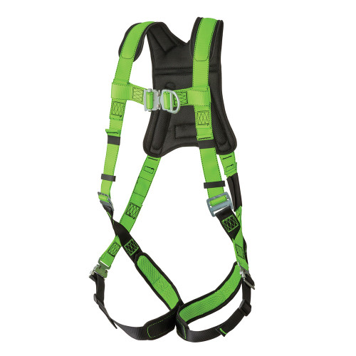 Hi-Vis Full Body PeakPro Harness | 2D, Class AL | PeakWorks FBH-60110L   Safety Supply Canada