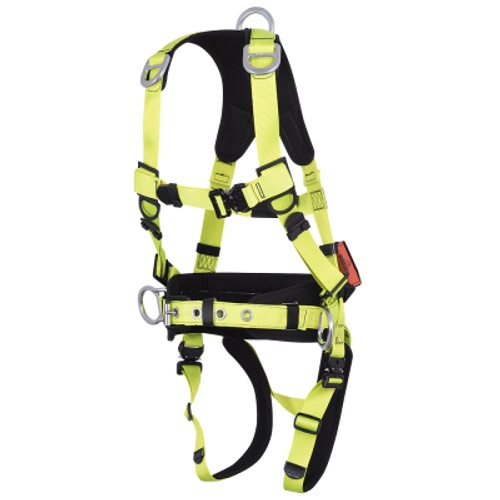 PeakPro Plus Harness With Positioning Belt - 5D - Class APE  | Peakworks FBH-70110G   Safety Supply Canada