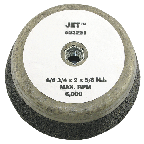 5 x 2 x 5/8-11NC A16 T11 Resin Bond Cup Wheel | Case of 10 | JET 523211 Safety Supply Canada