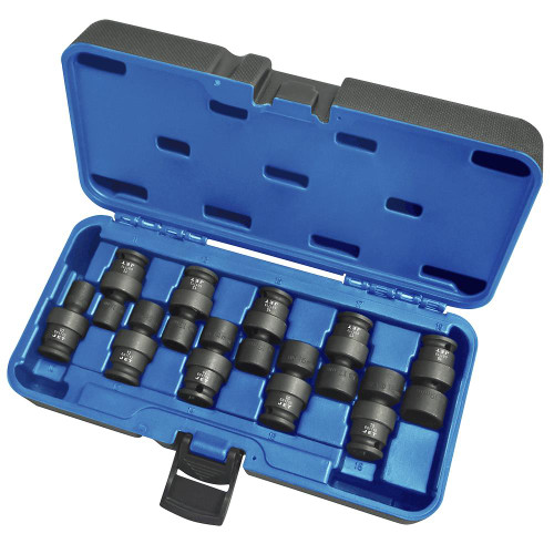 10-PC 3/8" DR Metric Universal Impact socket Set - 6 Point | Case of 12 | JET 610288 Safety Supply Canada