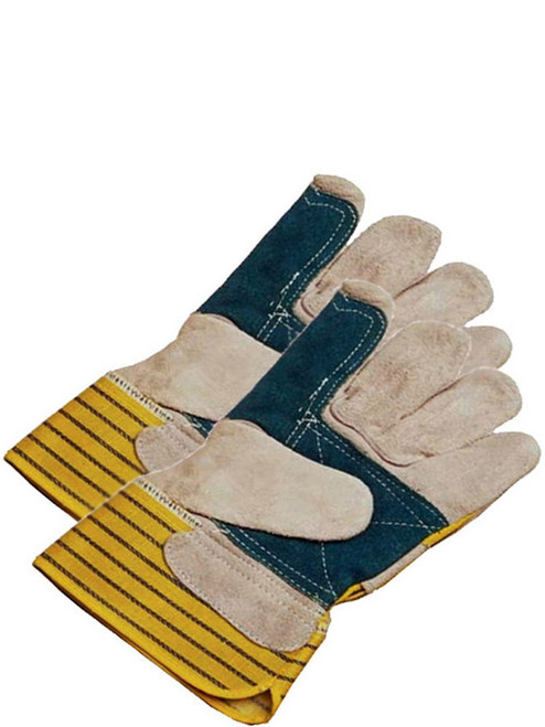 Fitter Glove Split Cowhide Double Palm Outside Left Hand - Pack of 12