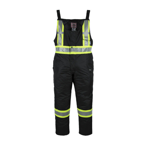 Handyman® Insulated 300D Hi-vis Lined Bib Pants | Case of 6 | Viking