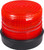 Red Low Profile Fleet LED Beacon Permanent Mount - Lens: Red - R Base 204R-12V-R   Safety Supplies Canada