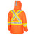 Hi-Vis Flash-Gard® FR/ARC-Rated Waterproof Jacket with Hood - Hi-Vis Orange | Case of 5 | Pioneer