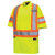 Hi-Viz Bird's-Eye Safety T-Shirt with Tape On Sleeves | Case of 24 | Pioneer