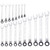 Reversible Ratcheting Wrench Set - Metric - 18 pc | Case of 4 | JET RCWS-18MR Safety Supply Canada