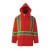 Journeyman® 300D Tri-Zone Safety Jacket with 260 GSM Inner Hooded Fleece Jacket | Case of 6 | Viking