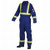 *Carvel Electric* Royal Blue Hi-Vis FR Safety Coverall | Protecting  U (2 Logo + Name)