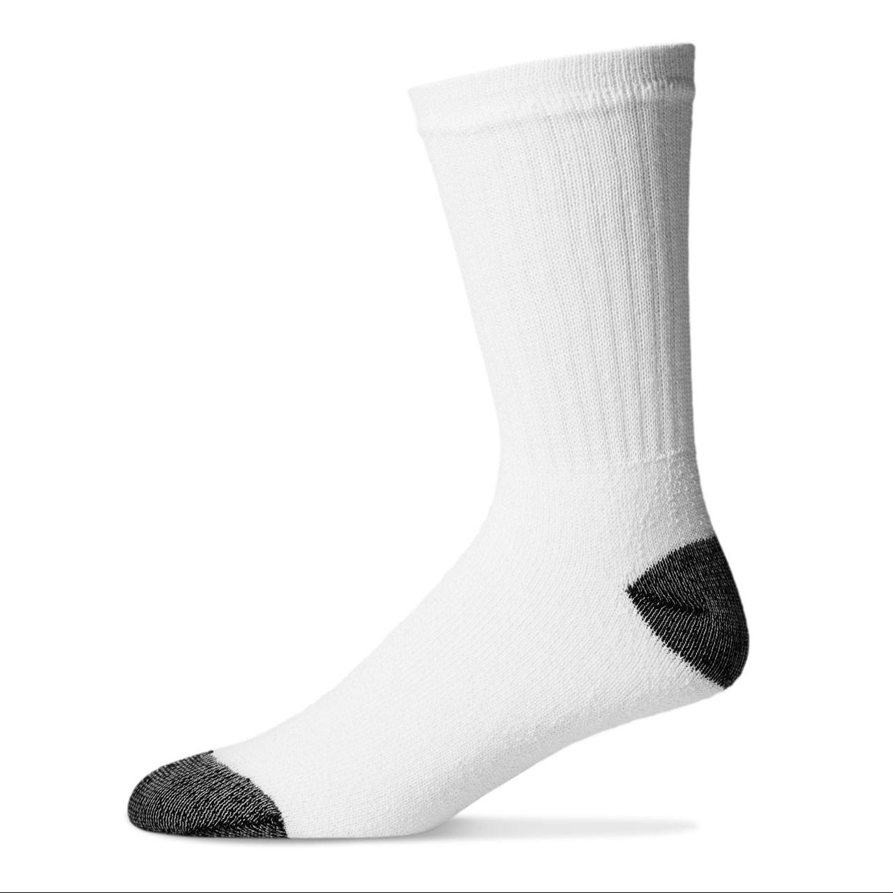 Pack of 2 pairs of ballerina socks in cotton mix, black + white