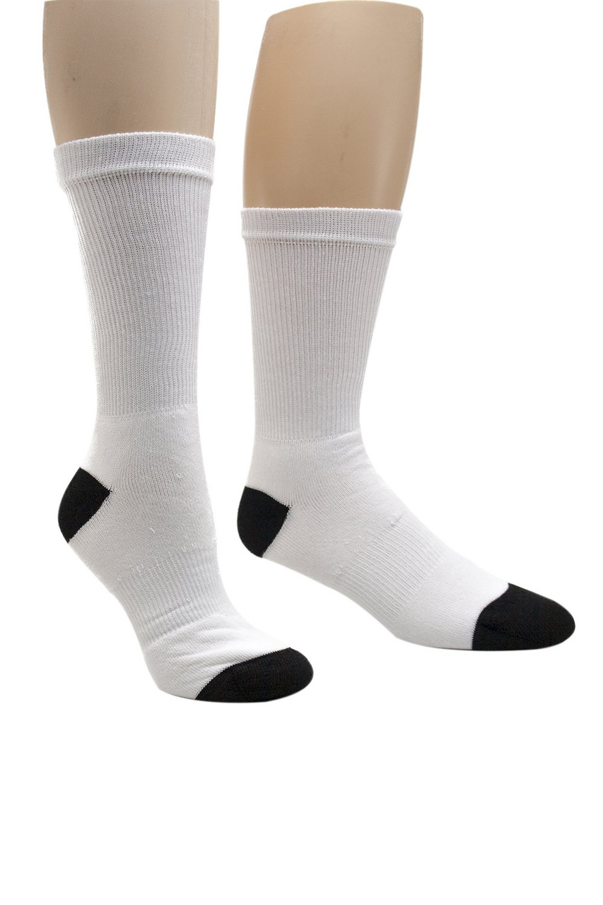 Download Sublimity Blank Crew Socks For Dye Sublimation 12 Pair Pack