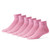 Physician's Choice Diabetic Quarter Socks - Baby pink