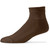 Physician's Choice Diabetic Quarter Socks - Brown