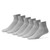 Physician's Choice Diabetic Quarter Socks - Light Gray