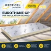 130mm Recticel Eurothane GP PIR Insulation Board - 2400mm x 1200mm x 130mm