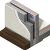 75mm Kingspan Kooltherm K108 Cavity Insulation Board  1200 x 450 - 3.24m2 - 6 Sheets  K108-75 KGS-50946