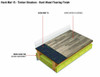 SB Mat 12 - Acoustic rubber floor mat - Impact & Airborne Noise Sound Insulation - 1.25m2 - 10kg Sheet  HSH-1019-1