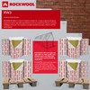 100mm Rockwool RW3 - Pro Rox- SL930- Acoustic Sound Thermal Fire Insulation Slab (Pallet - 12 Packs - 34.56m2)  181186 RKW-61348