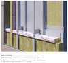 150mm Rainscreen- Rockwool  Duo slab -  Fire Insulation - Ventialted Cladding - 25.92m2 Pallet  221352 RKW-50690-150