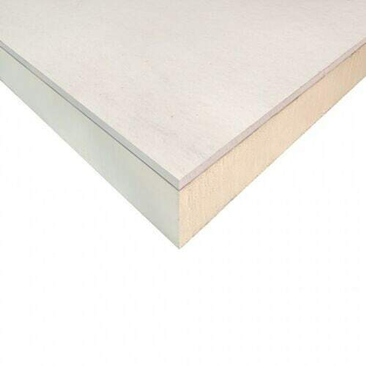 37.5mm- EcoTherm Eco-Liner Rigid PIR Dry Lining Insulation Board - 2400mm x 1200mm x 37.5mm 100000012386-S ECO-50382