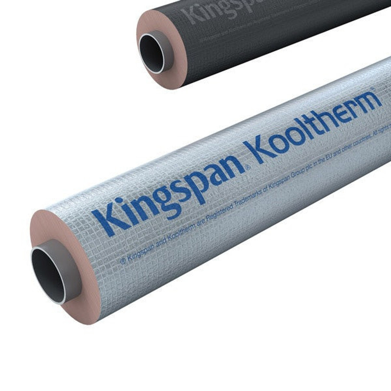 Kooltherm FM Pipe Insulation Lagging by Kingspan - 48mm x 25mm x 1m  251480488 KGS-50353