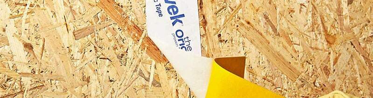 Tyvek Acrylic Single-Sided Tape (2060B) 75mm x 25Mtr