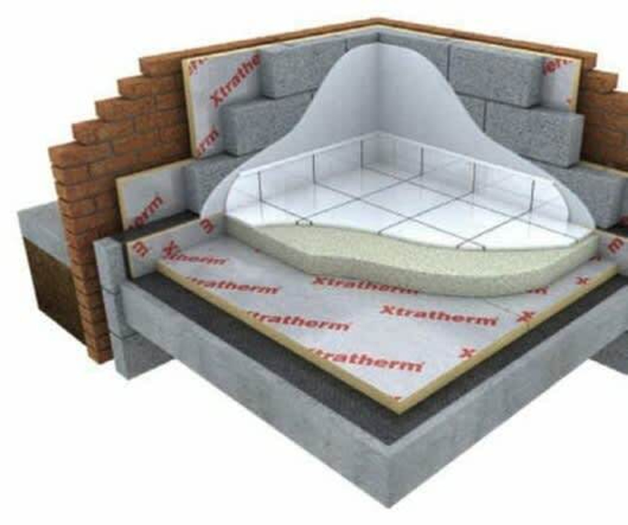 125mm Xtratherm Thin R PIR Insulation Board 2400mm X 1200mm XTR-51641