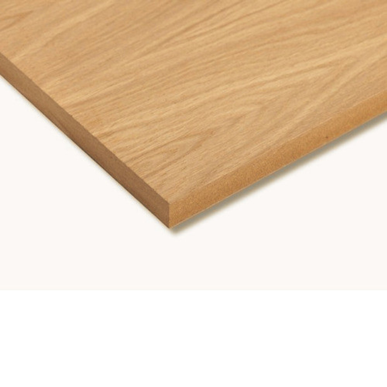 10mm Oak Veneered MDF Board Crown Cut A/B Grade 2440mm x 1220mm (8' x 4') - Single FSC - Pallet Plus   GEN-64035
