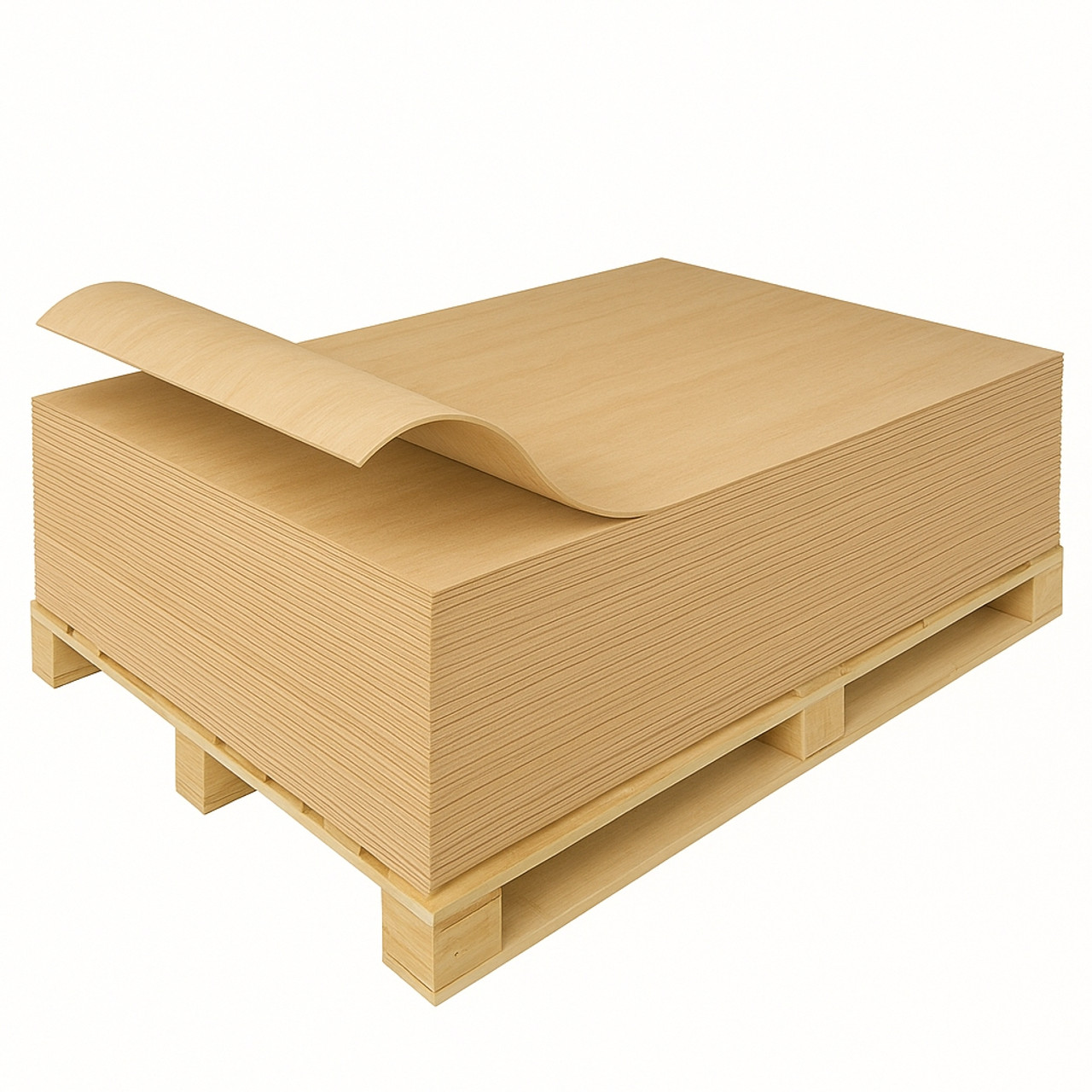 5mm Bendy Flexible Plywood Cross Grain 2440mm x 1220mm (8' x 4') FSC - Pallet Plus   GEN-64047