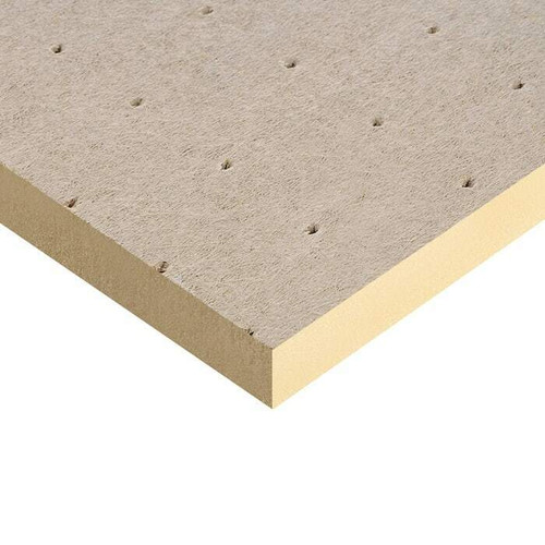 130mm - Kingspan Thermaroof TR27 PIR Flat Roof Insulation Board 1200 X 600 X 130mm - Pack of 6 Sheets TR27/130 KGS-51312