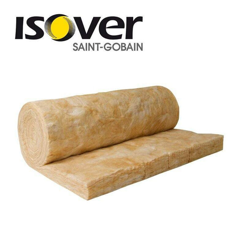 170mm - Isover Spacesaver Loft Roll Insulation Glass Wool 170mm - 6.25m2 Roll 5200854549 ISV-50858