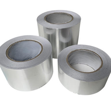 MOUYAT 4 Rolls Aluminum Foil Tape, 50mm X 50m - High Temp Insulation & Repair Tape