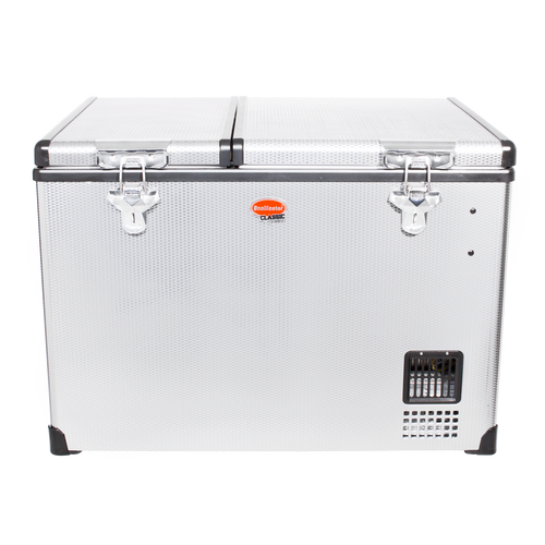 CLASSIC SERIES STAINLESS STEEL AC/DC FRIDGE/FREEZER