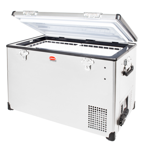 EXPEDITION SERIES STAINLESS 75L STEEL AC/DC FRIDGE/FREEZER