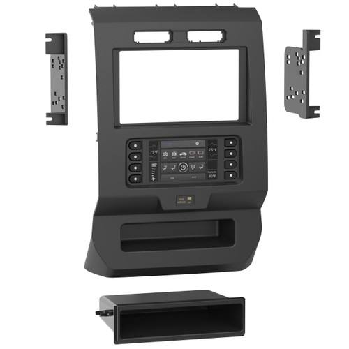 Metra 99-5834CH — Single-DIN / ISO dash kit
