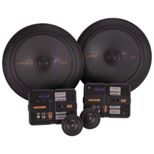 Kicker 51KSS6704 — 6.75" component speaker system