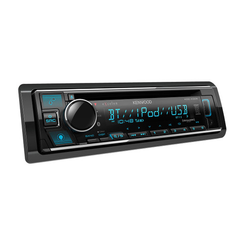 Kenwood KDC-X305 Bluetooth single DIN CD receiver with Alexa
