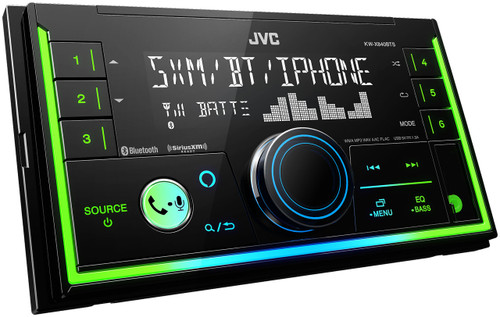 JVC KW-X840BTS — 2-DIN digital media receiver
