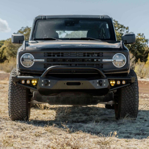 KC HiLiTES Hybrid Front Bumper LED Light Kit, Off-Road System (Gen6 Ford Bronco)