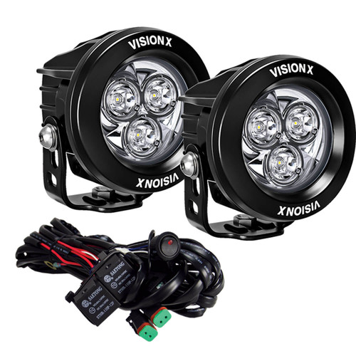 Vision X 3.7 in CG2 Multi LED Light Cannon Kit