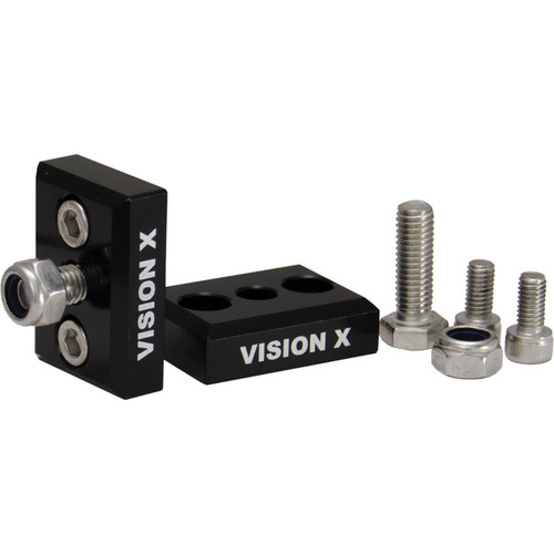 Vision X XPI/XPR Series Centered End Mount Bracket and Hardware Kit