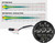 D14 Destroyer LED Motorcycle Headlight - Universal Fit 6.75" Round