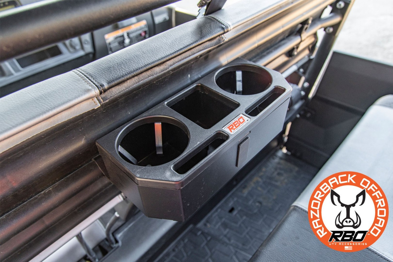 Kubota RTV Mount Drink Holder Console by Razorback