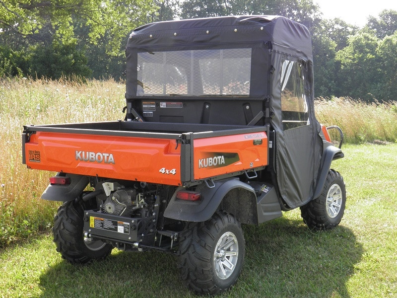 Kubota RTV Full Cab Enclosure with Vinyl Windshield by 3 Star