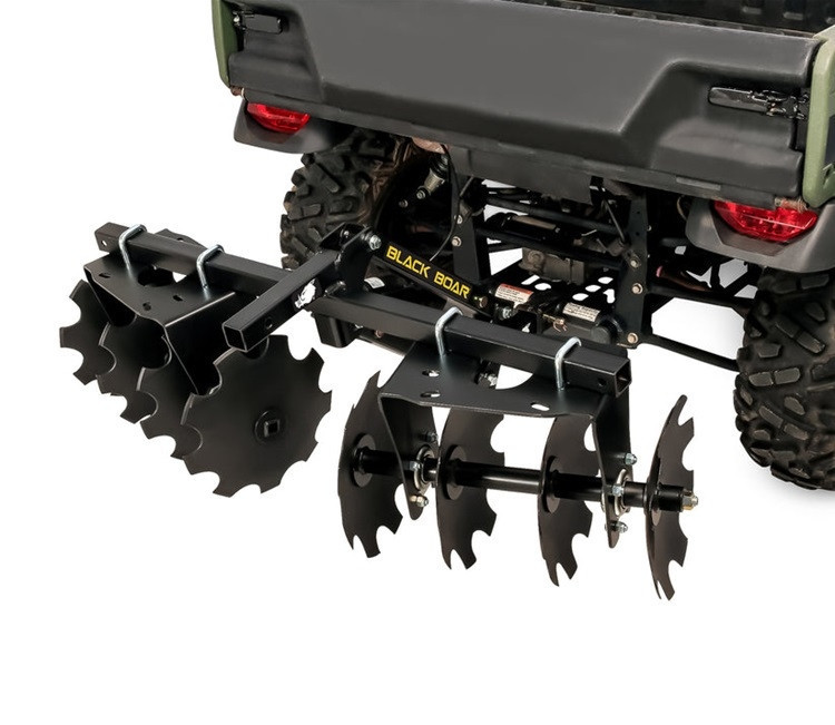 Kubota RTV / RTV-X / Sidekick Disc Harrow Implement by Black Boar